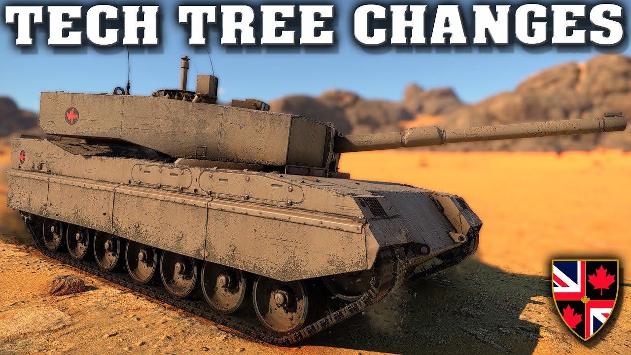 War Thunder🔥The British Tech Tree is getting a HUGE Change!🔥